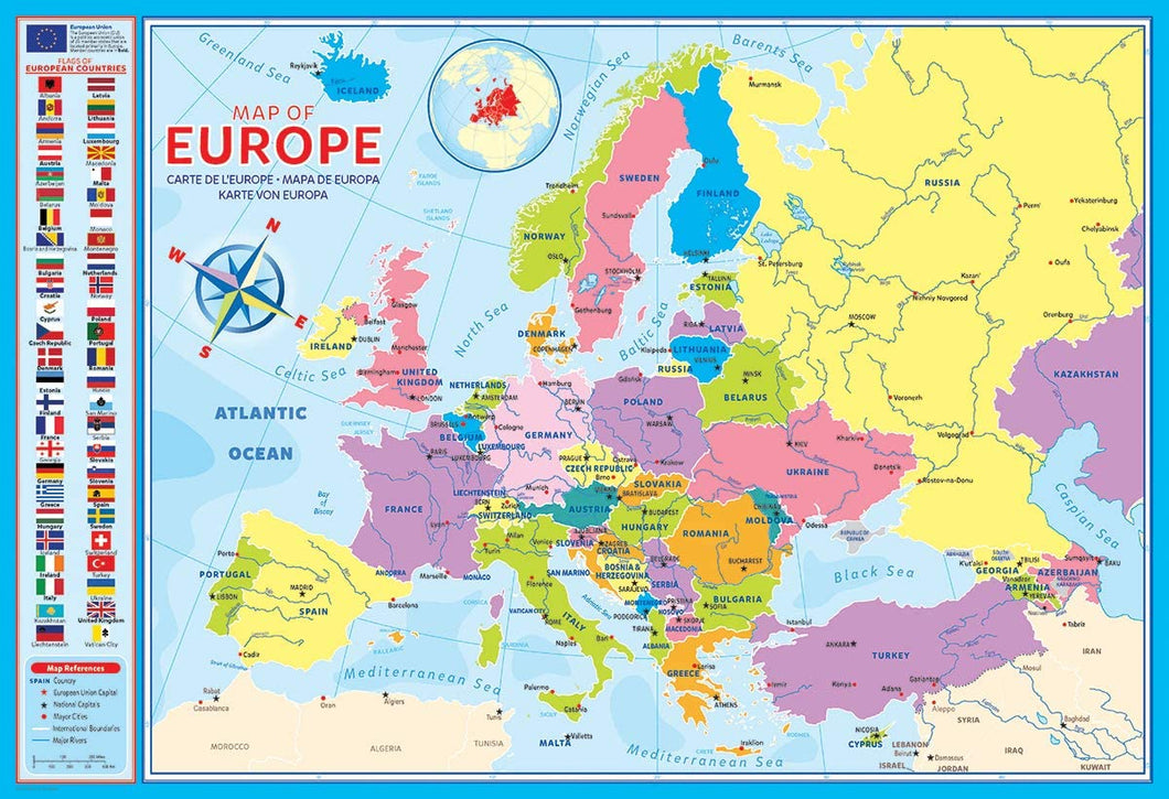 Map of Europe