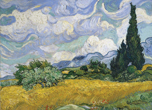 Wheatfield with Cypress