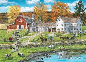 Farm by the Lake