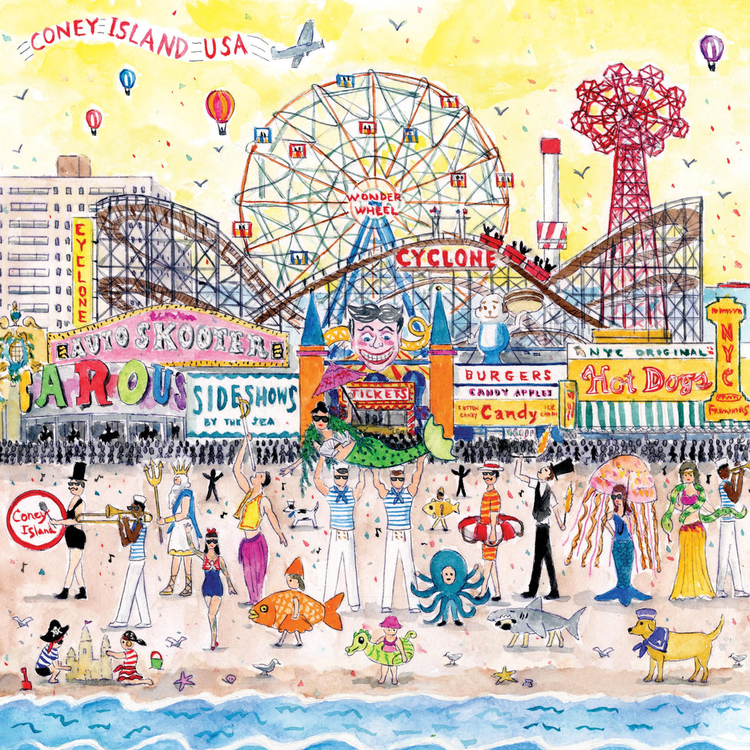 Summer at the Amusement Park