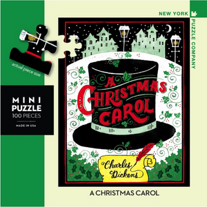 Christmas Carol Mini Puzzle Free Gift