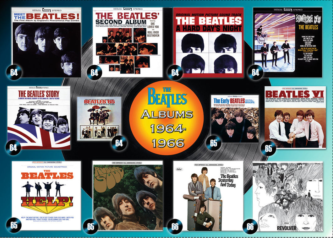 The Beatles Albums 1964-66