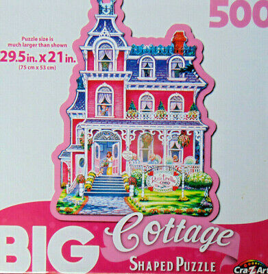 Big Cottage Shaped Puzzle