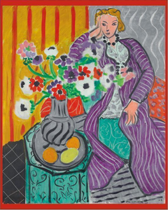 Purple Robe and Anemones